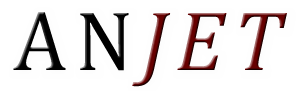 Official "ANJET" Logo (Cambria Font)